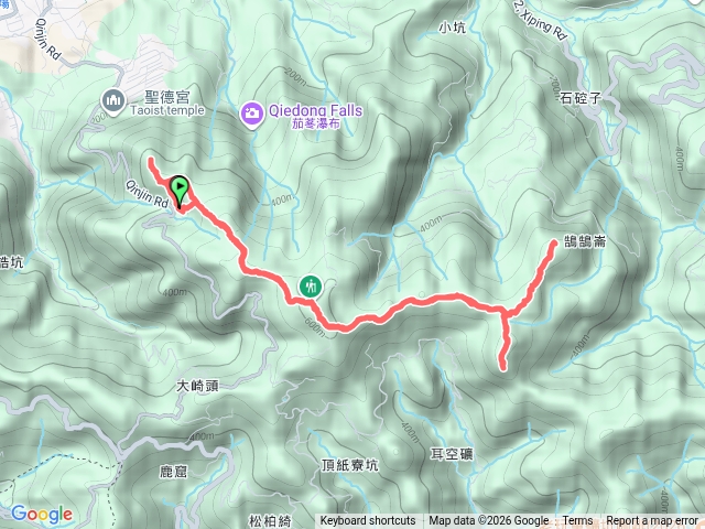 四分尾山-耳空龜山-展望峰-大尖山 (清修院登山口)預覽圖