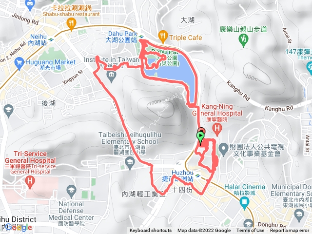 1110411大湖公園環湖步道 金湖路