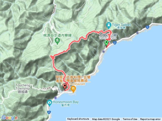 桃源谷（大里->大溪）