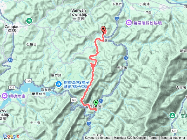 紙湖古道二寮坑楓之谷預覽圖
