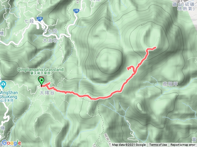 磺嘴山、翠翠谷步道
