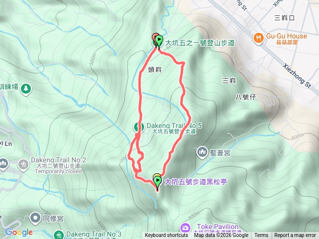 頭科山大坑五號