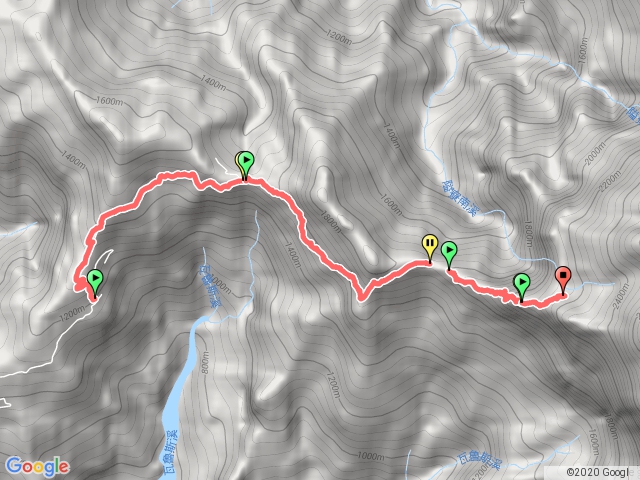 北大武新舊登山口-管制站-檜谷山莊