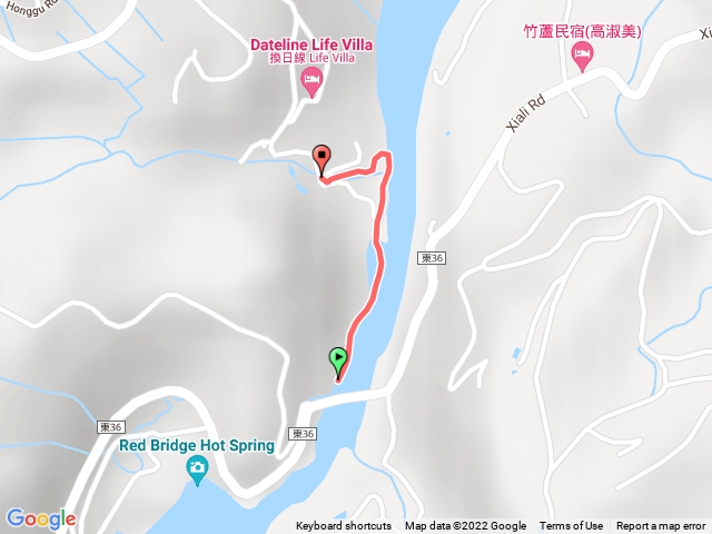 紅葉温泉:白橋往紅橋