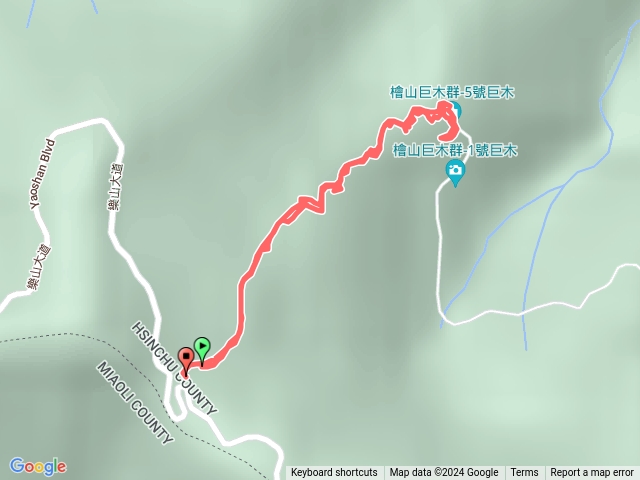 檜山巨木步道。預覽圖