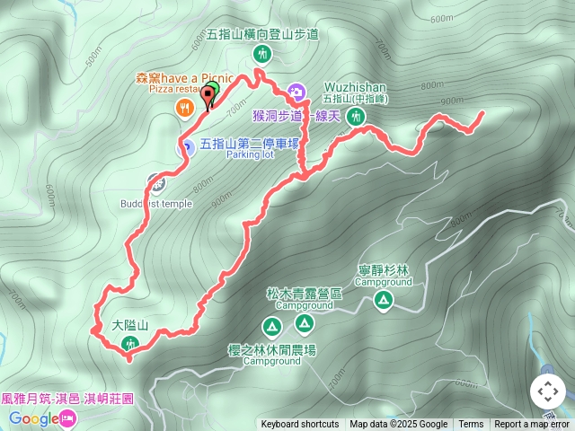 五指山大隘山O型