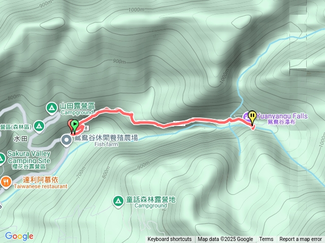 鴛鴦谷瀑布預覽圖