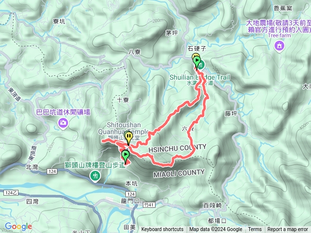 勸化堂走獅山古道六寮古道O型走