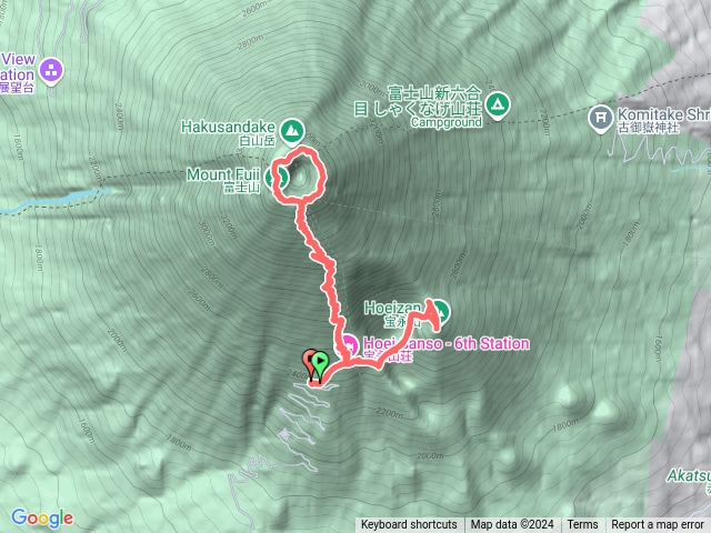 20240904 富士山(富士宮路線)+寶永山預覽圖