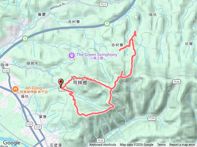 飛鳳山-中坑山-大板根