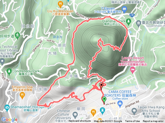 陽明湧泉.紗帽山.橫嶺.半嶺.天母古道20211015