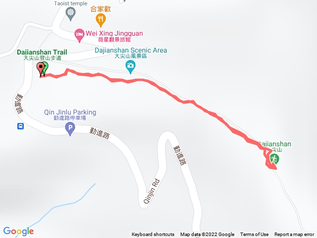 大尖山登山步道