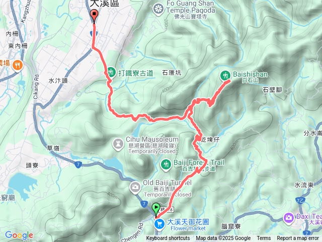 打鐵寮古道-白石山步道(蝶舞艷紅)