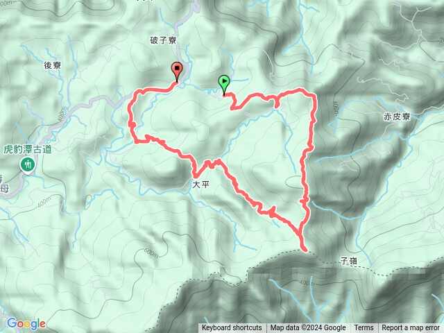 破子寮山、三方向山預覽圖