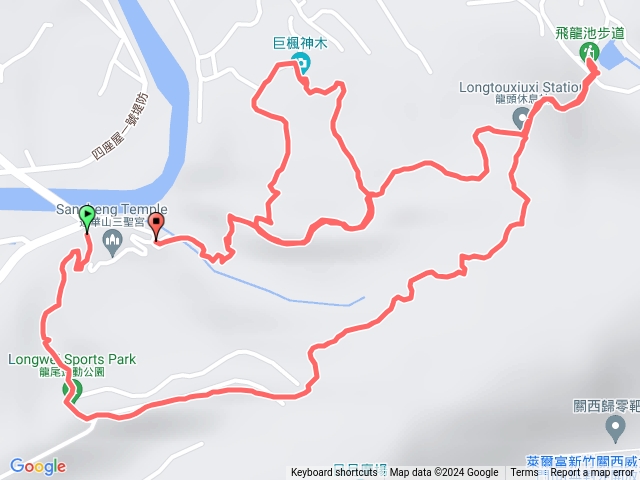 新埔蓮華山飛龍步道