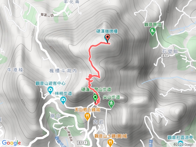 硬漢嶺步道(觀音山)20200808