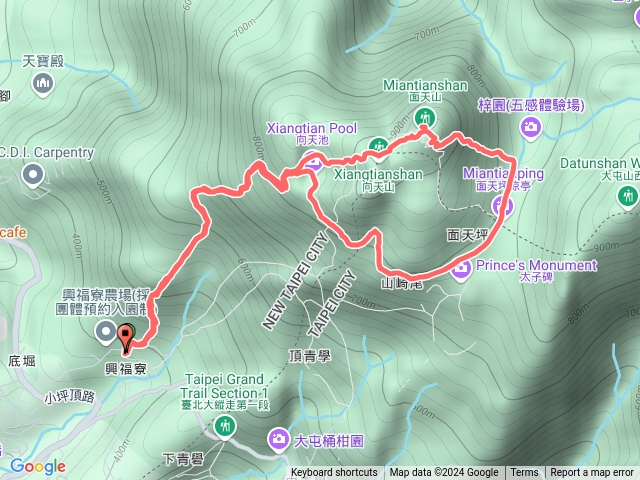 興福寮上向天山、面天山預覽圖