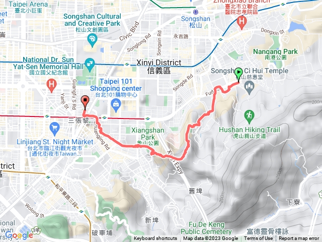隨便走走之翻山越嶺走到公司
