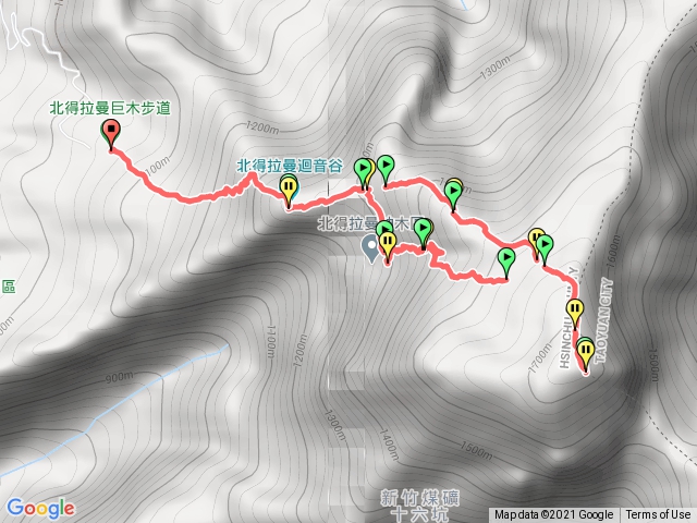 北德拉曼登山口-內鳥嘴山o型縱走（嘿嘿嘿）