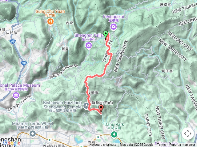【任務一】2025臺北大縱走臺北大縱走第四段：風櫃口至中華科技大學20250524114931