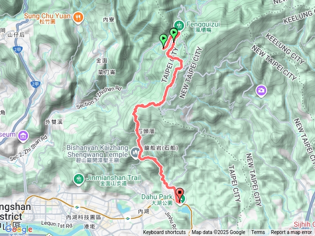 台北大縱走第四段