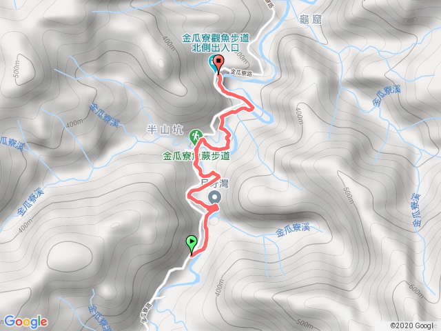 金瓜寮溪魚蕨步道