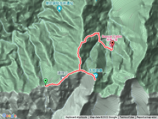 新康橫斷四天D3：桃源營地～新康山～抱崖山屋