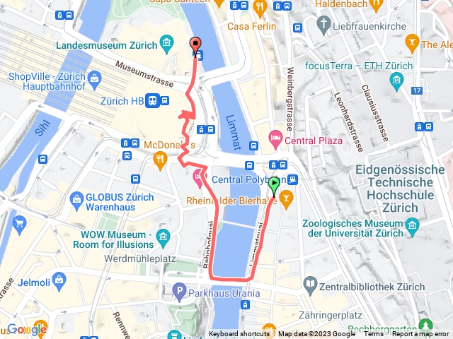 蘇黎世湖邊散步