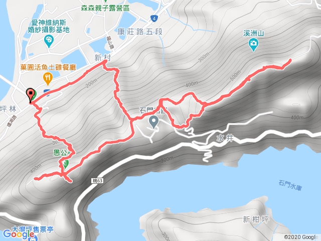 新溪洲山、溪州山P型縱走