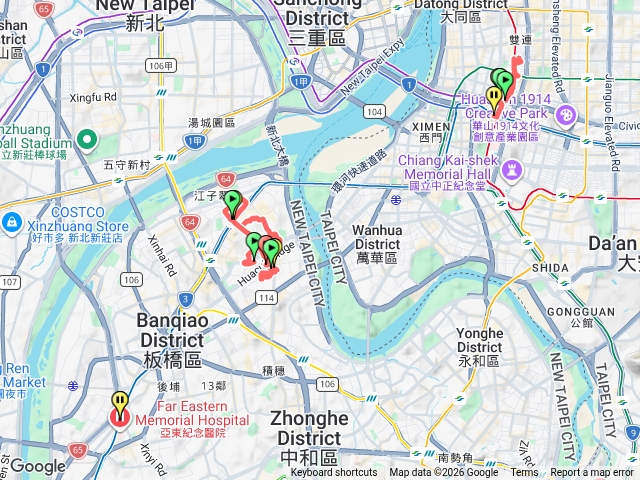 板橋-台北半日遊趣