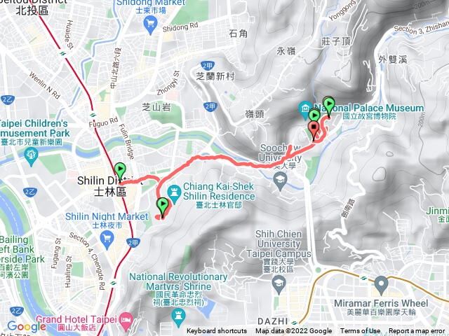 士林官邸 雙溪公園 至德園 至善園 原住民公園