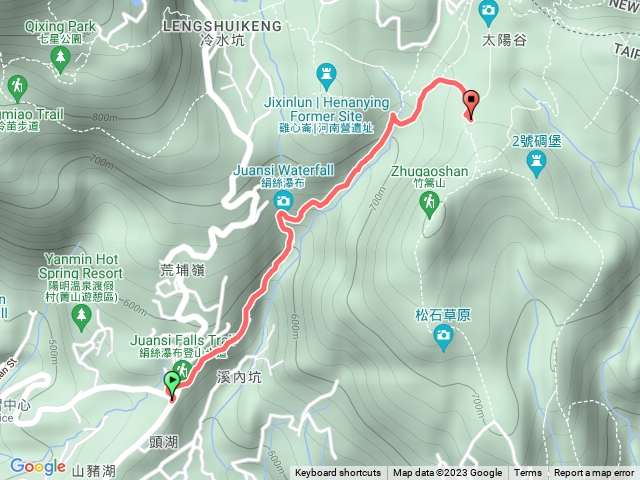 絹絲瀑布到擎天崗