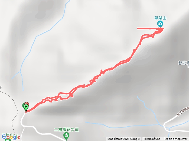 最輕鬆筆架山路線_綠豆湯鞍部往返筆架山