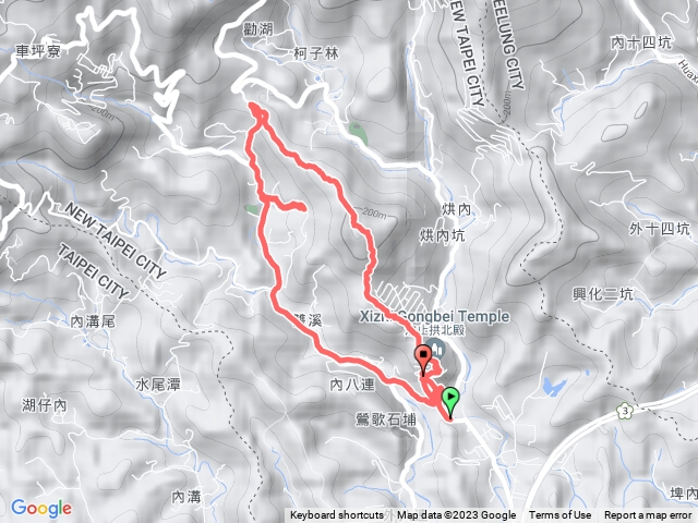 拱北殿、北港山、八連O型