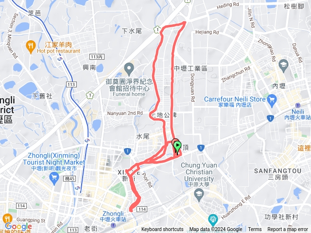 新街溪慢跑@10.5K