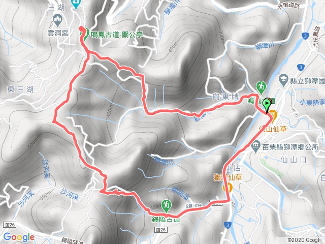 2019-12-08 苗栗鳴鳳古道O型