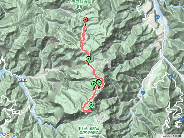 阿溪縱走20200908