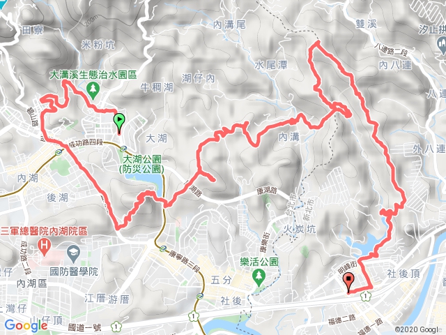 內湖汐止3湖6山行