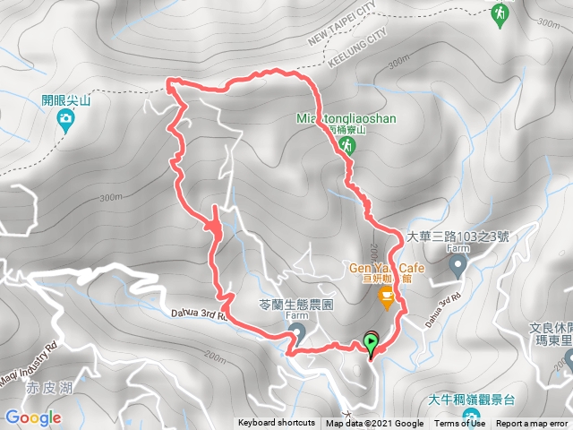 基隆面桶寮山O行