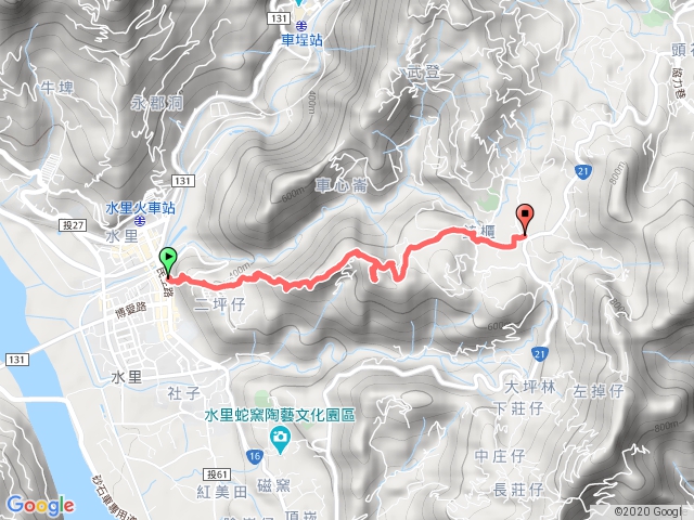 二坪山(土地公鞍嶺)水沙漣古道 出 銃櫃天寶堂