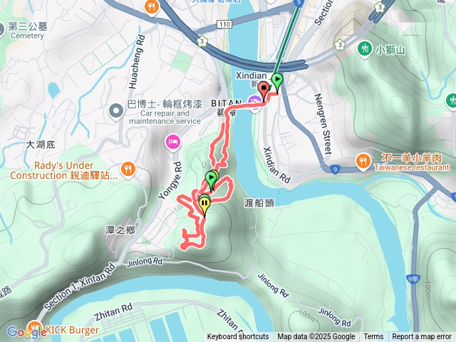 2025微笑山線：【二格山系】和美山段