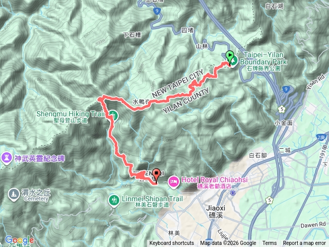 石聖縱走(石牌-後湖子山-水鴨池-竹仔崙山-巴唐古道-聖母山莊).20260117預覽圖