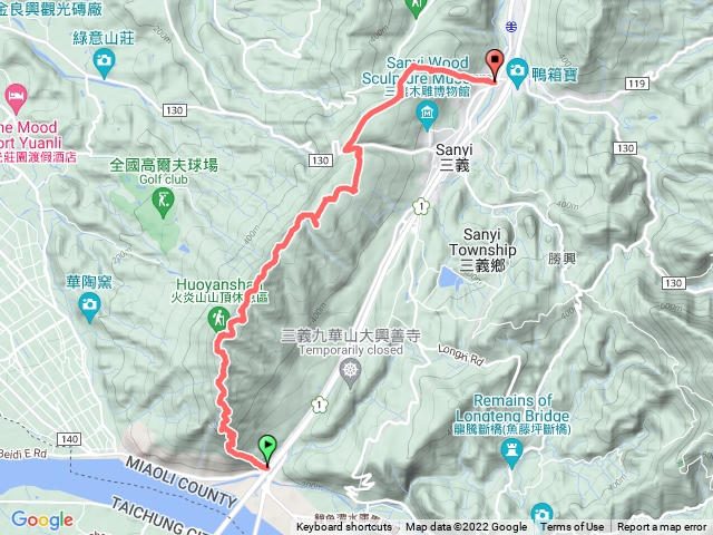 火炎山南北陵縱走