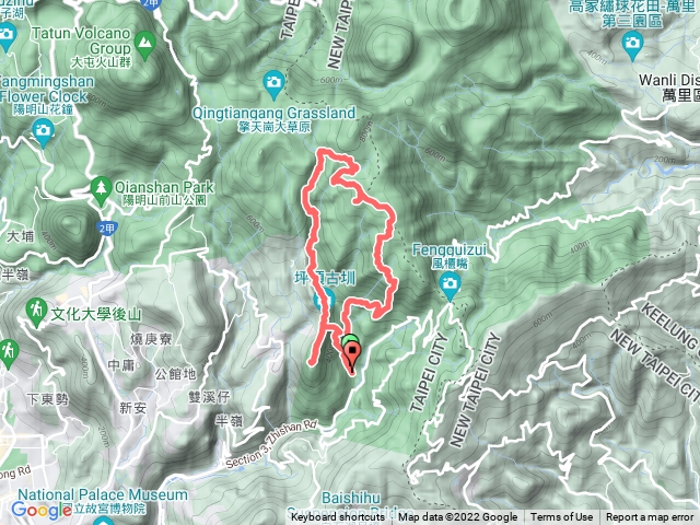 六頂連走北五指山內雙溪古道大崎頭步道