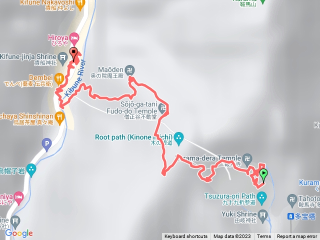 1121120鞍馬奧之院參道