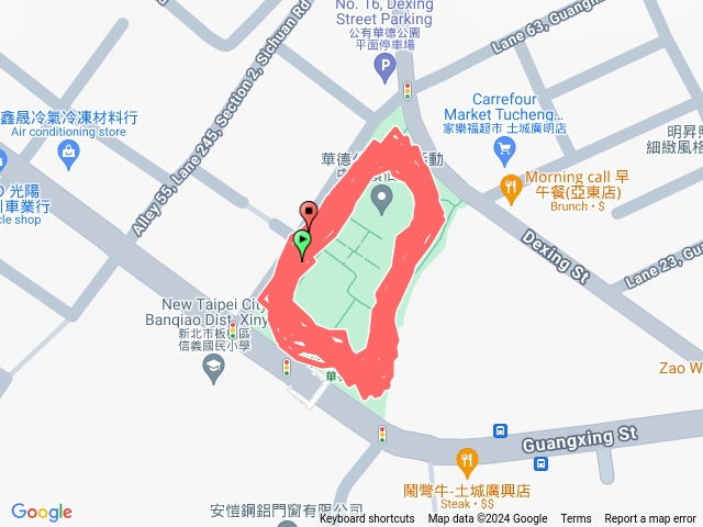 華德公園快走17圈預覽圖