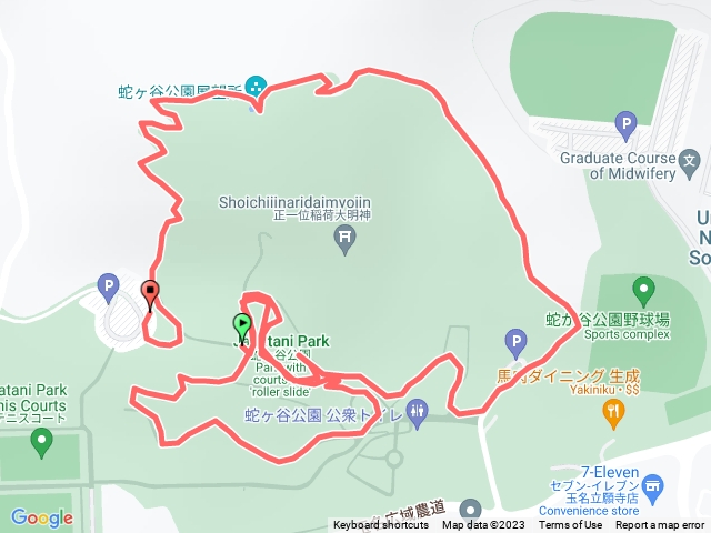 日本九州玉名市蛇谷公園