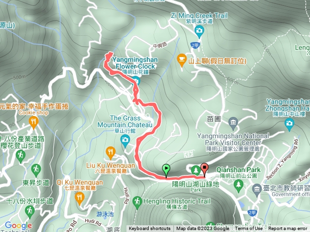 琳-陽明山公車總站到大屯瀑布