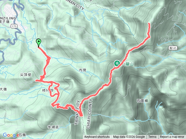 大凍山黑石崁山O繞預覽圖