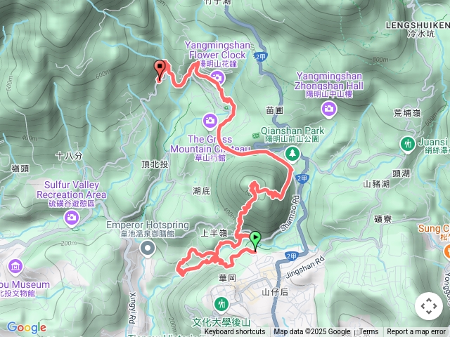 翠峰瀑布半嶺瀑布紗帽山猴崁步道